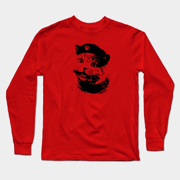 Che Gato Long Sleeve T-Shirt by forgreatjustice